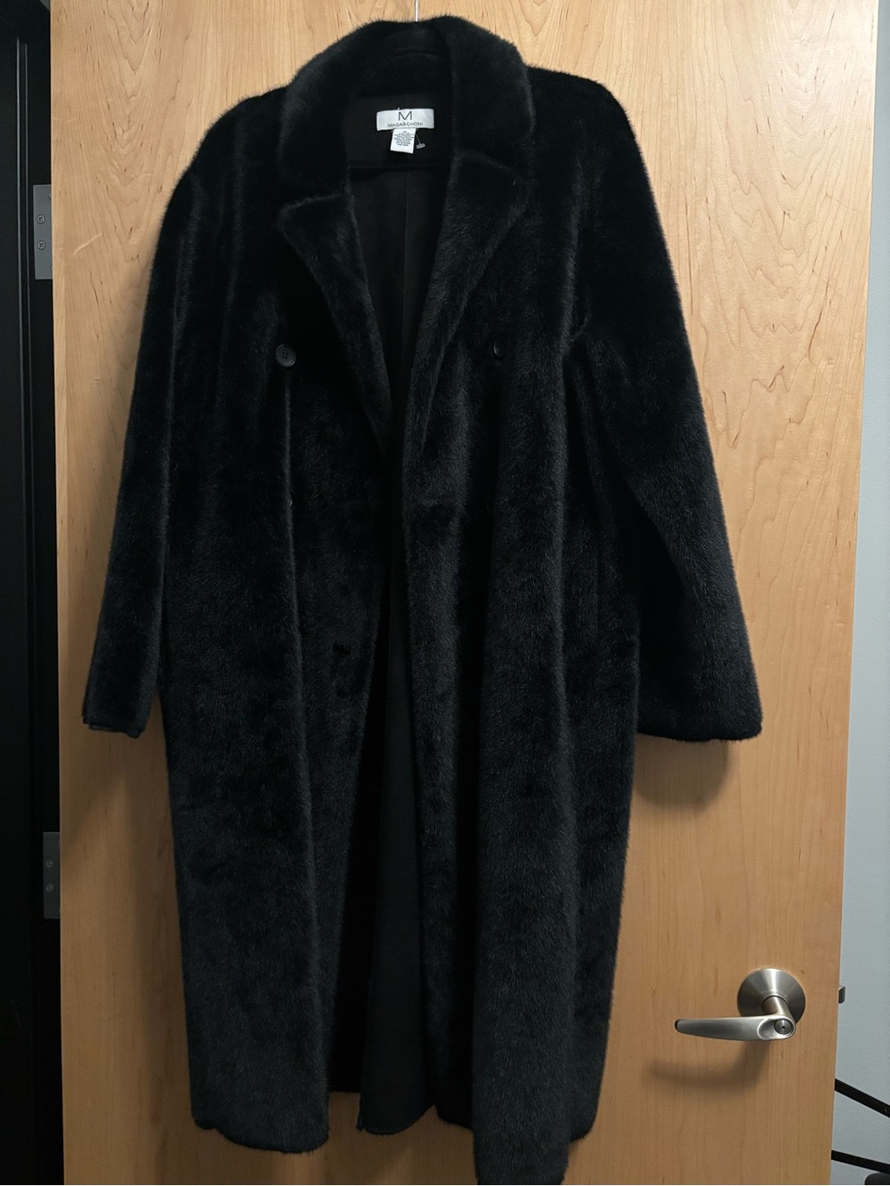 Magaschoni Faux Fur Long Coat